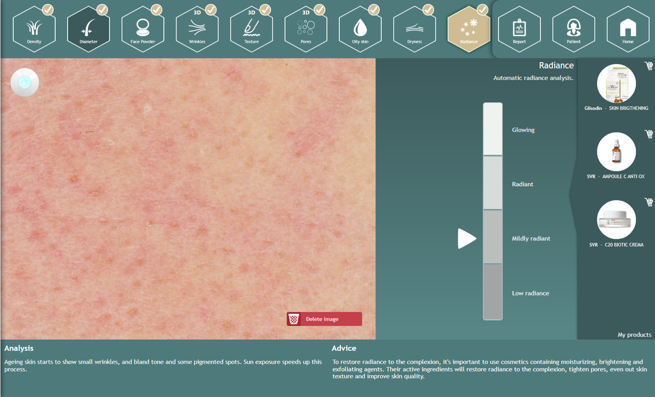 Radiance with DPSkin Large